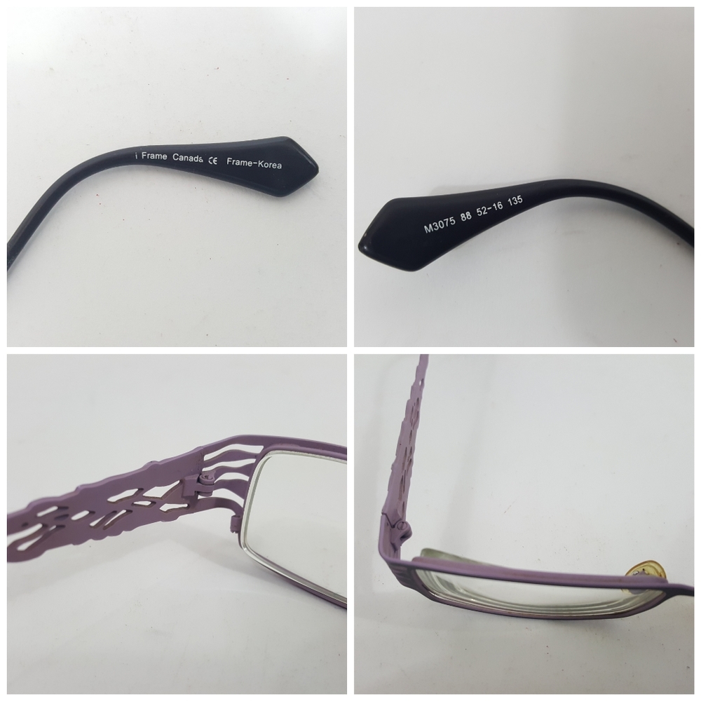 i.Frame Eye Glasses Prescription Lavender 135 - Picture 11 of 12
